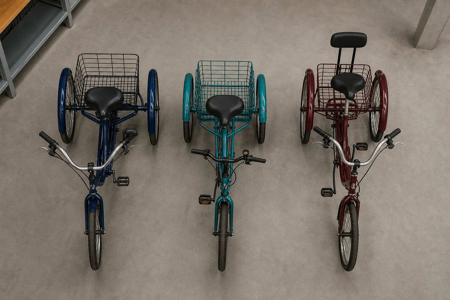 Three wheels, three layouts. Which one suits the riding you actually do?